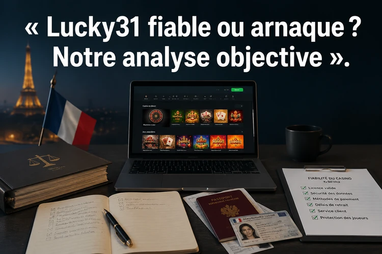 Lucky31 fiable ou arnaque? Notre analyse objective
