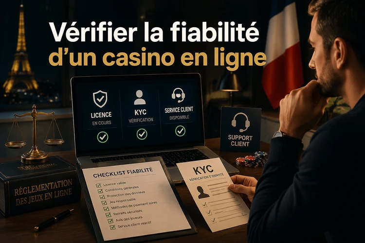 Comment vérifier soi-même la fiabilité d’un casino en ligne