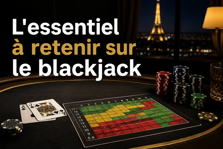 L'essentiel à retenir sur le blackjack