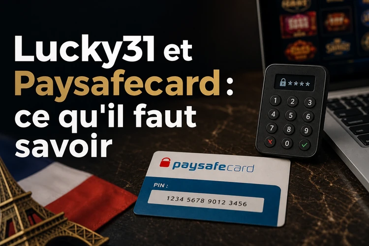 Lucky31 et Paysafecard: ce qu'il faut savoir