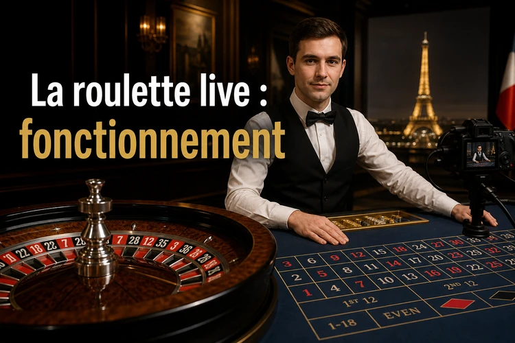 La roulette live: fonctionnement